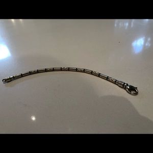 Tiffany & Co. Jewelry - Matching rare Tiffany silver bracelet w. titanium Tiffany & Co. Jewelry - Matching rare Tiffany silver bracelet w. titanium